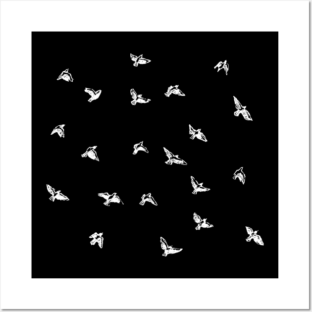 Birds Flying Wall Art by SeaAndLight